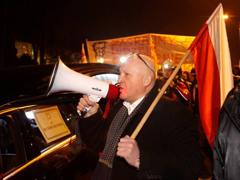Coal Mine Protest. Bytom. 14.01.2015