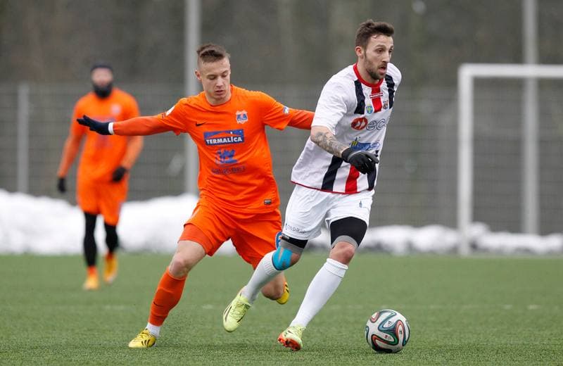 Football. Friendly Match. Termalica Bruk Bet Nieciecza - Odra Opole. 30.01.2015