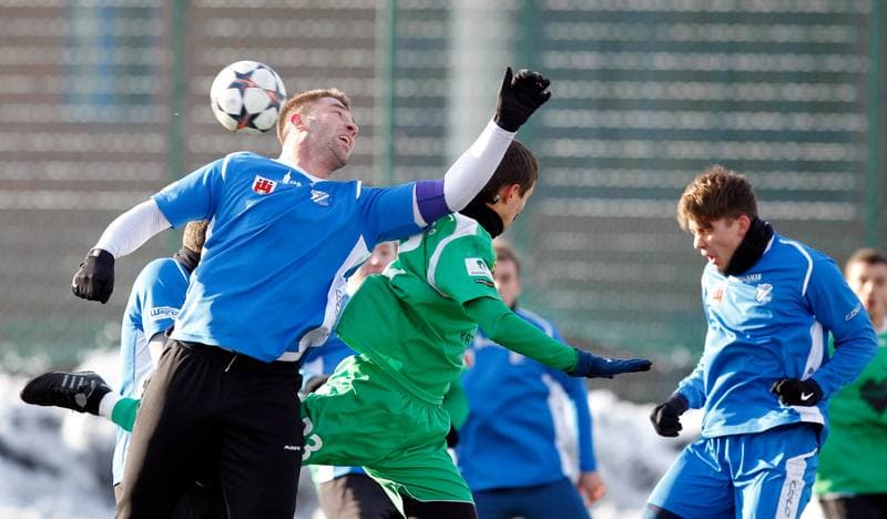 Football. Friendly Match. GKS Katowice - MKS Kluczbork. 31.01.2015