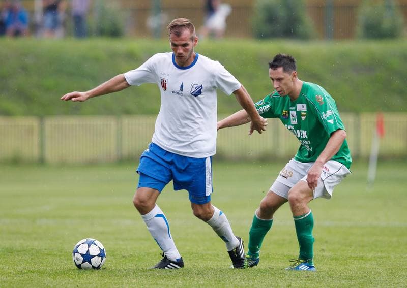 Football. II Liga. Rozwoj Katowice - MKS Kluczbork. 31.08.2014
