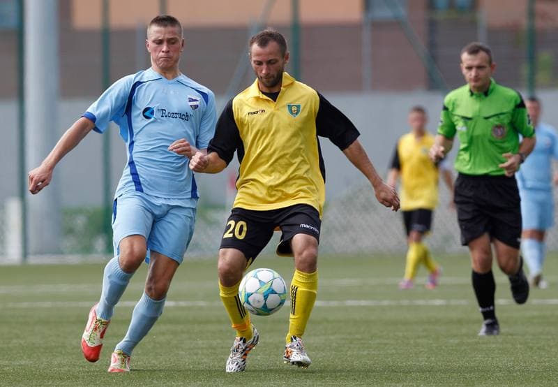 Football. IV Liga. GKS II Katowice - Unia Raciborz. 31.08.2014