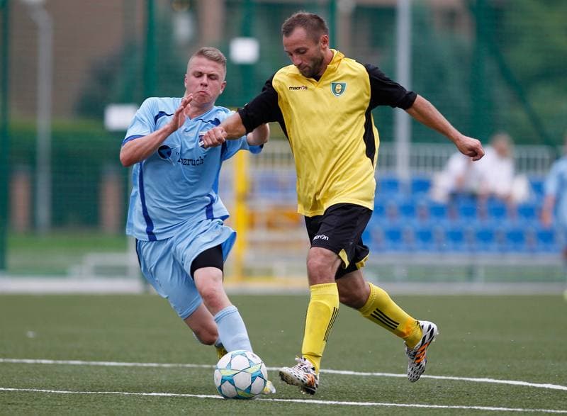 Football. IV Liga. GKS II Katowice - Unia Raciborz. 31.08.2014