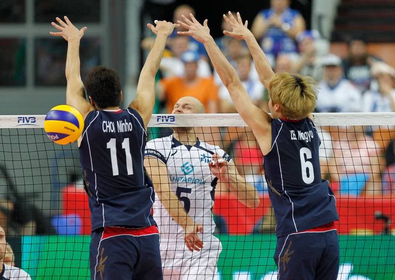 Volleyball. FIVB Men's World Championship. Finland - Korea. 03.09.2014