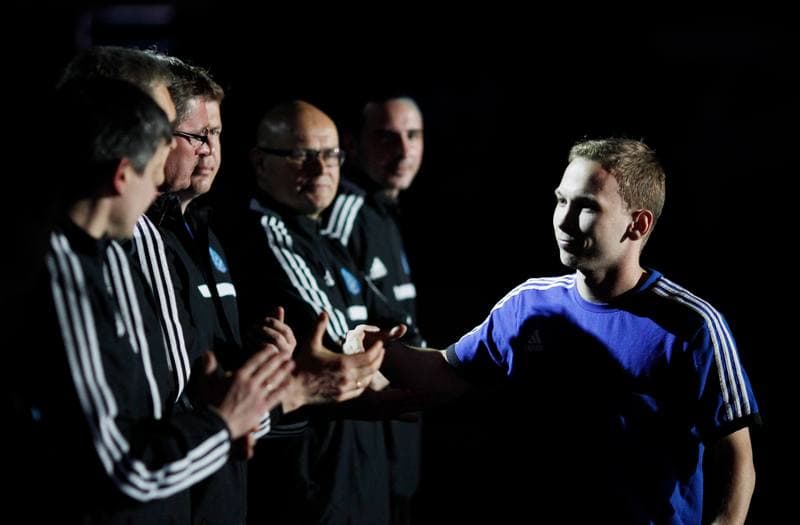 Football. Ruch Chorzow. Team Presentation. 09.02.2015