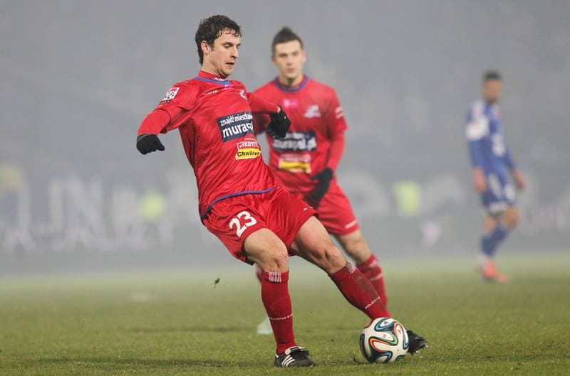 Football. T-Mobile Ekstraklasa. Ruch Chorzow - Podbeskidzie Bielsko Biala. 08.12.2014