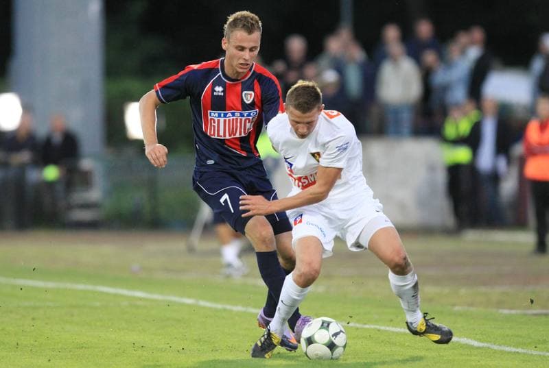Football. I liga. Piast Gliwice - Pogon Szczecin. 03.09.2010