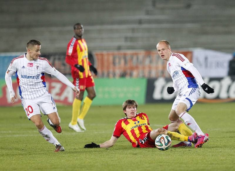 Football. T-Mobile Ekstraklasa. Gornik Zabrze - Korona Kielce. 16.02.2015