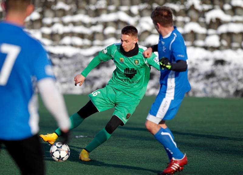 Football. Friendly Match. GKS Katowice - MKS Kluczbork. 31.01.2015