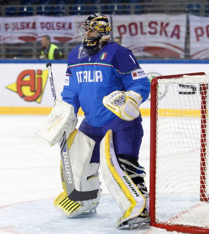 Ice Hockey. IIHF World Championship Division 1A. Ukraine - Italy. 20.04.2015