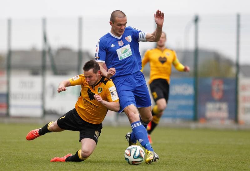 Football. I Liga. Pogon Siedlce - GKS Katowice. 19.04.2015