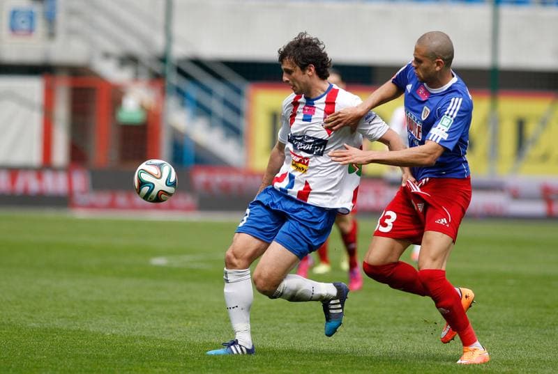 Football. T-Mobile Ekstraklasa. Piast Gliwice - Podbeskidzie Bielsko Biala. 26.04.2015