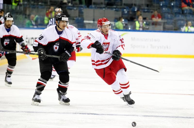 Ice Hockey. IIHF World Championship Division 1A. Poland - Japan. 20.04.2015