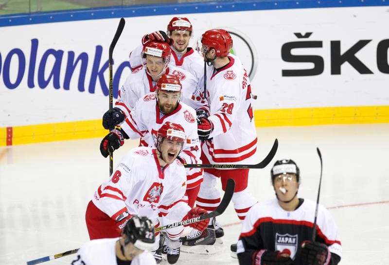 Ice Hockey. IIHF World Championship Division 1A. Poland - Japan. 20.04.2015