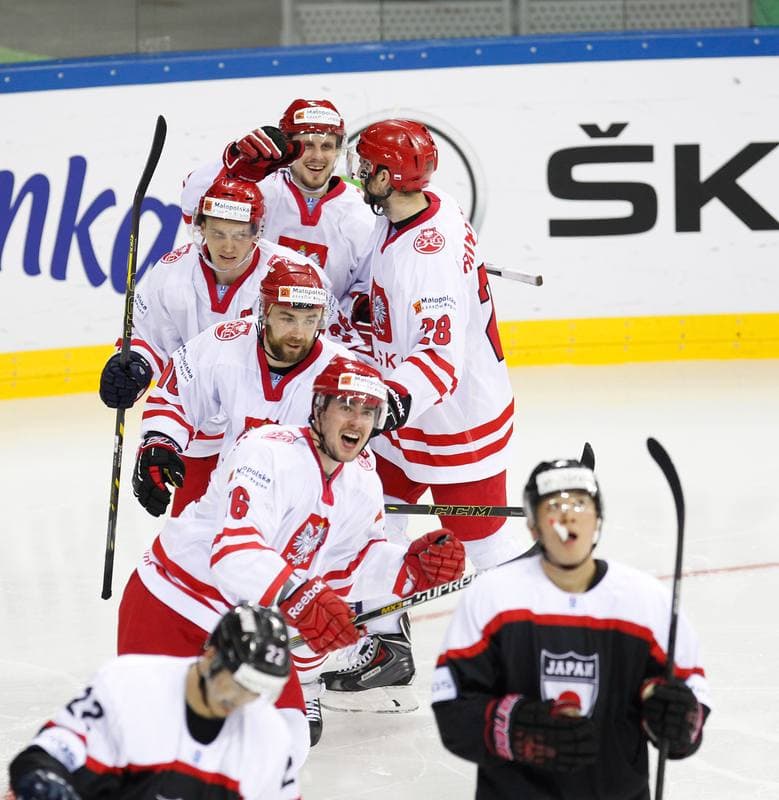Ice Hockey. IIHF World Championship Division 1A. Poland - Japan. 20.04.2015