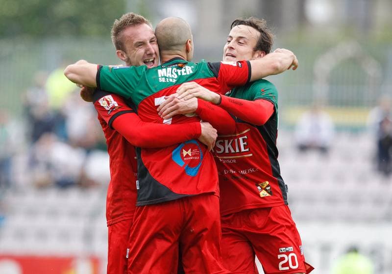 Football. I Liga. GKS Tychy - Pogon Siedlce. 09.05.2015