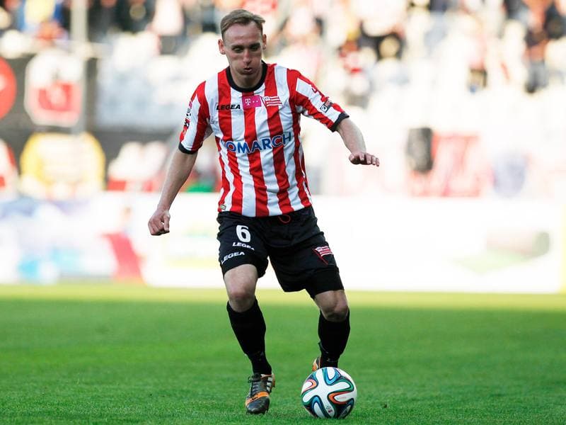 Football. T-Mobile Ekstraklasa. Cracovia Krakow - GKS Belchatow. 10.05.2015