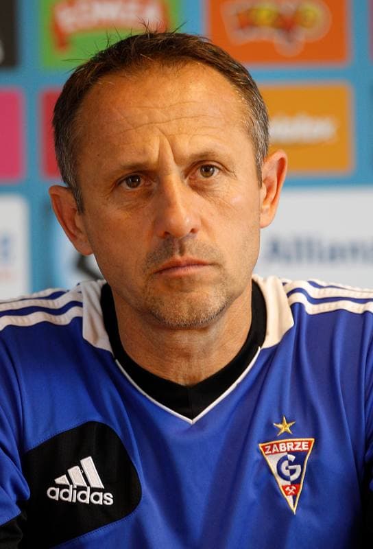 Football. Gornik Zabrze. Press Conference. 06.08.2015