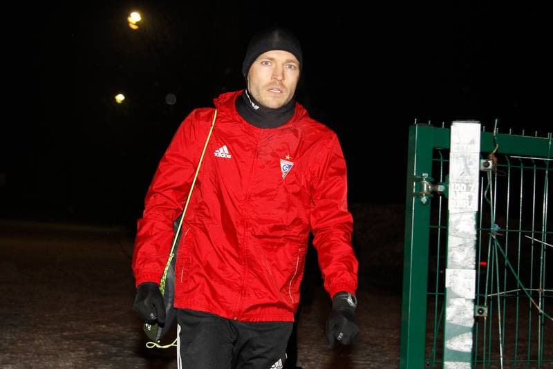 Football. Gornik Zabrze. Training. 07.01.2016
