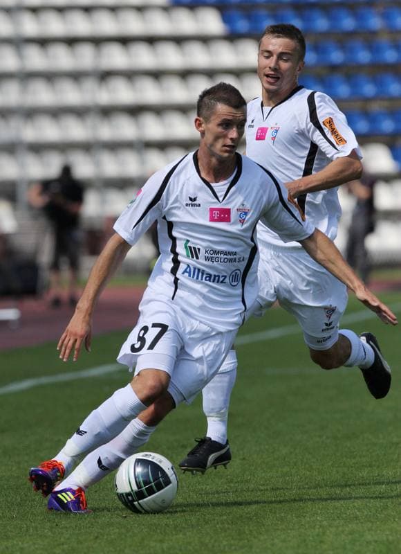 Football. T-Mobile Ekstraklasa. Gornik Zabrze - GKS Belchatow. 20.08.2011