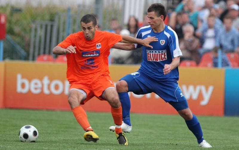 Football. I liga. Termalica Bruk-Bet Nieciecza - Piast Gliwice. 10.09.2011