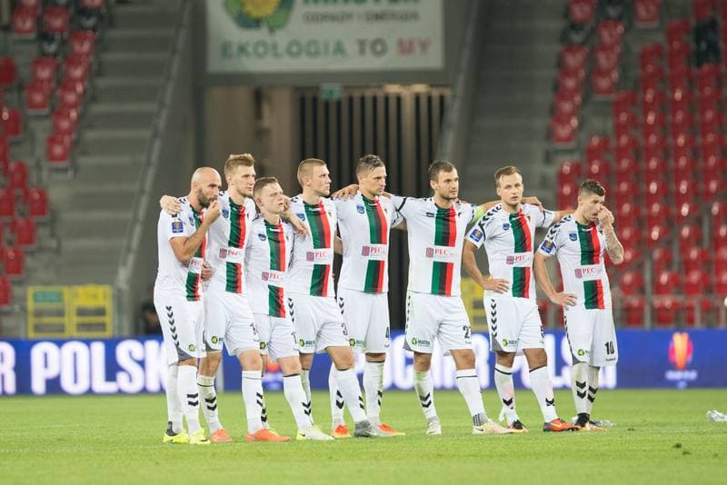 Football. Polish Cup. GKS Tychy - Cracovia Krakow. 09.08.2017