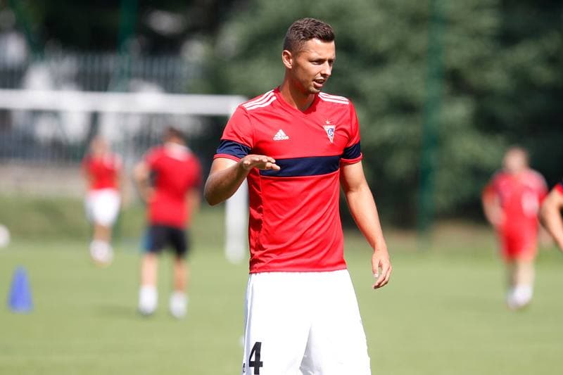 Football. Gornik Zabrze. Training. 11.08.2017
