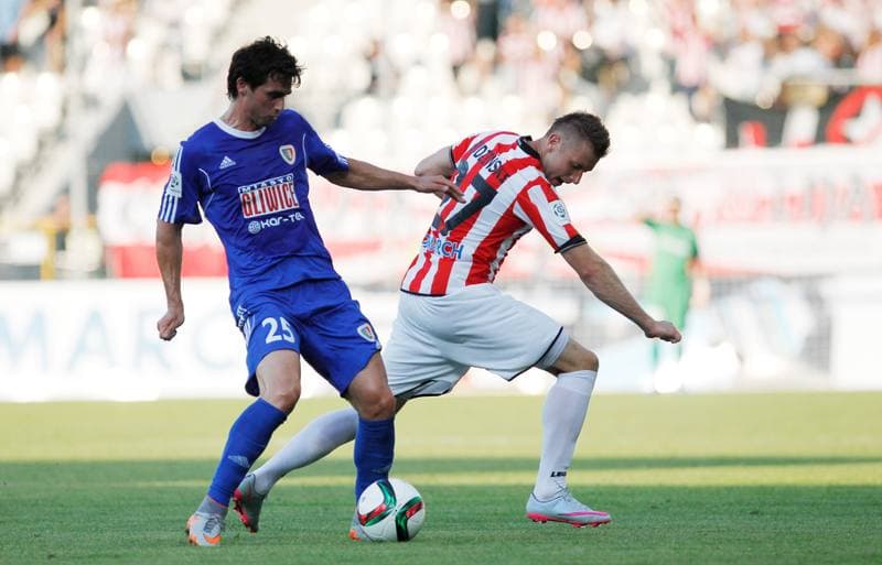 Football. PKO BP Ekstraklasa. Cracovia Krakow - Piast Gliwice. 07.08.2015