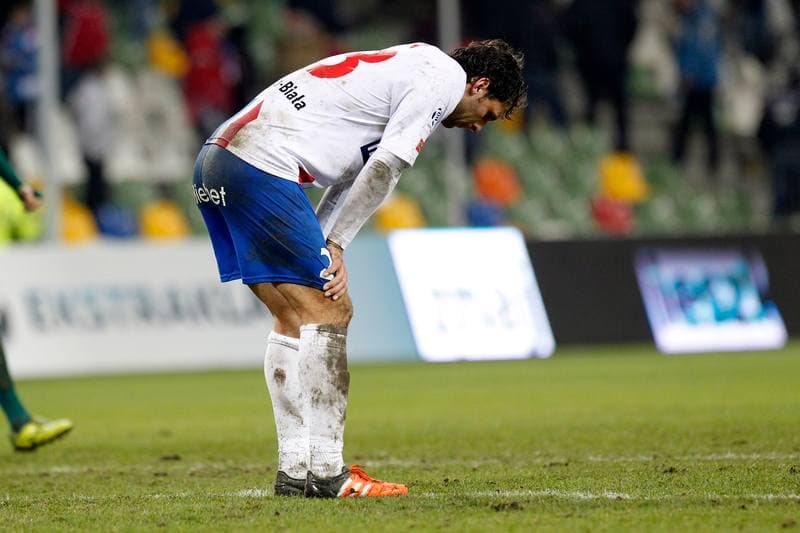 Football. PKO BP Ekstraklasa. Podbeskidzie Bielsko Biala - Slask Wroclaw. 21.12.2015