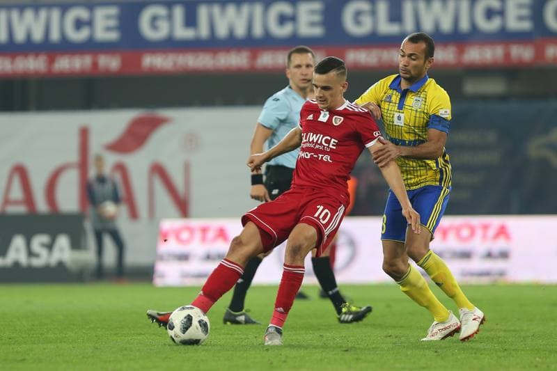 Football. Lotto Ekstraklasa. Piast Gliwice - Arka Gdynia. 15.09.2018