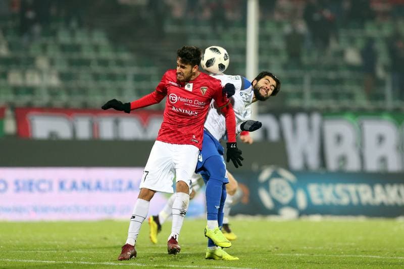 Football. Lotto Ekstraklasa. Zaglebie Sosnowiec - Lech Poznan. 16.12.2018