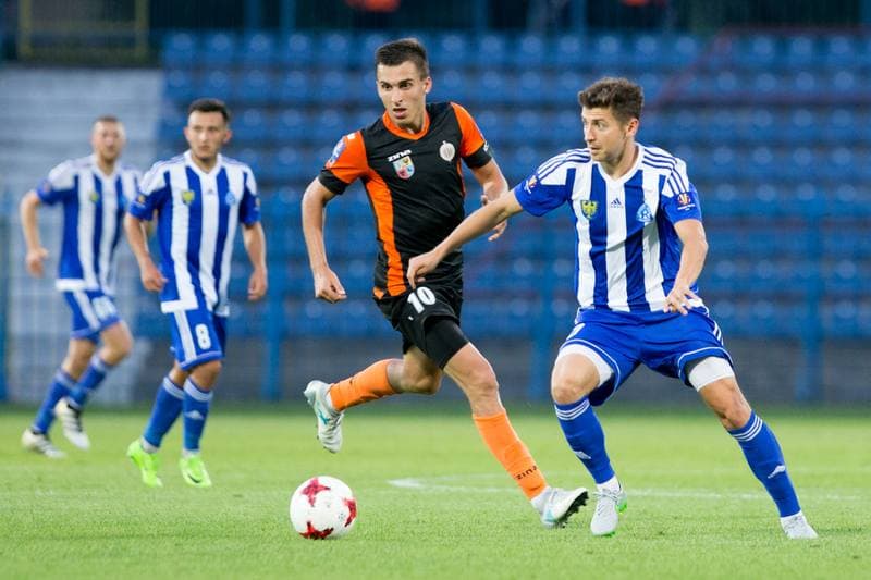 Football. Polish Cup. Ruch Chorzow - Chrobry Glogow. 08.08.2017