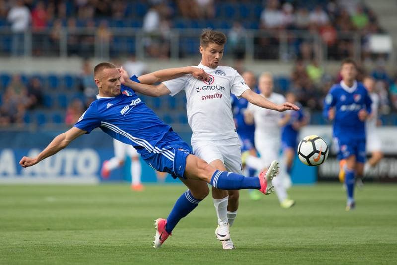 Football. HET Liga. 1 FC Slovacko - Banik Ostrava. 12.08.2017
