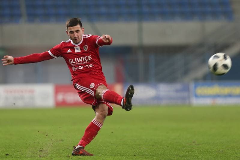 Football. Lotto Ekstraklasa. Piast Gliwice - Jagiellonia Bialystok. 21.12.2018