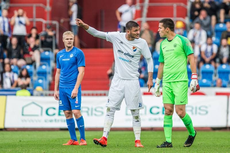 Football. Fortuna:Liga. Banik Ostrava - Slovan Liberec. 13.07.2019