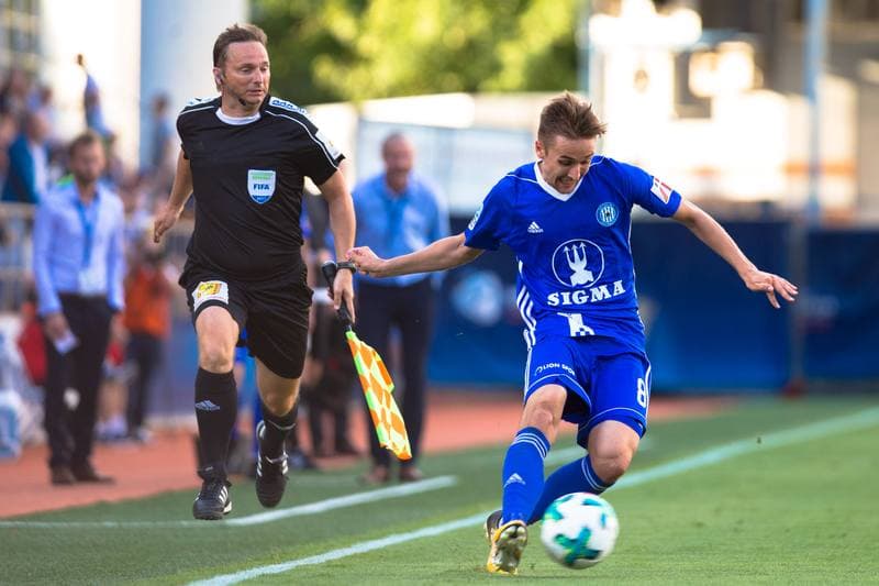 Football. HET Liga. Sigma Olomouc - Zbrojovka Brno. 20.08.2017