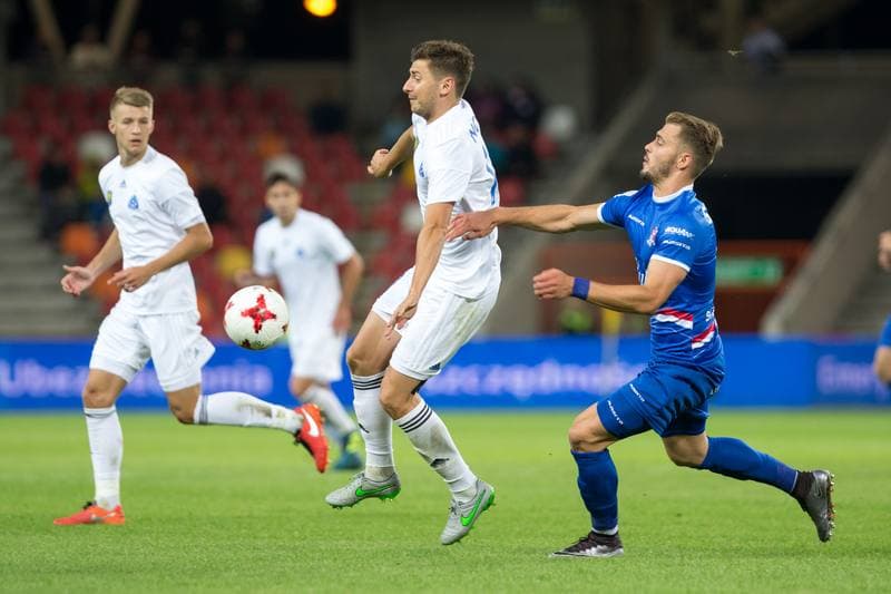 Football. Nice I Liga. Podbeskidzie Bielsko-Biala - Ruch Chorzow. 22.08.2017