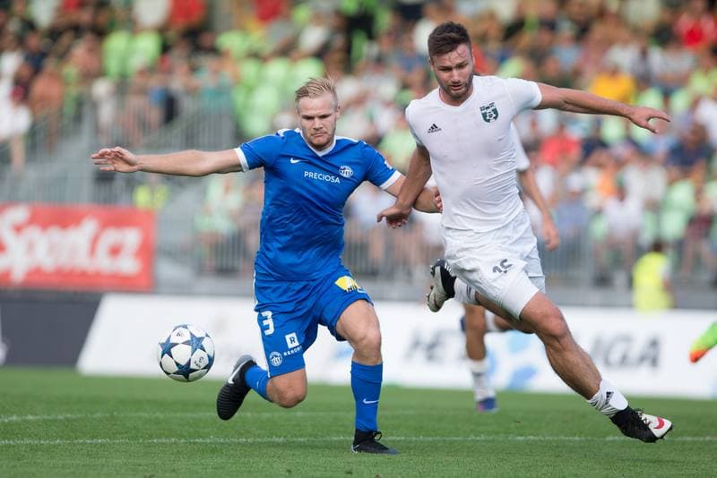 Football. HET Liga. MFK Karvina - Slovan Liberec. 26.08.2017