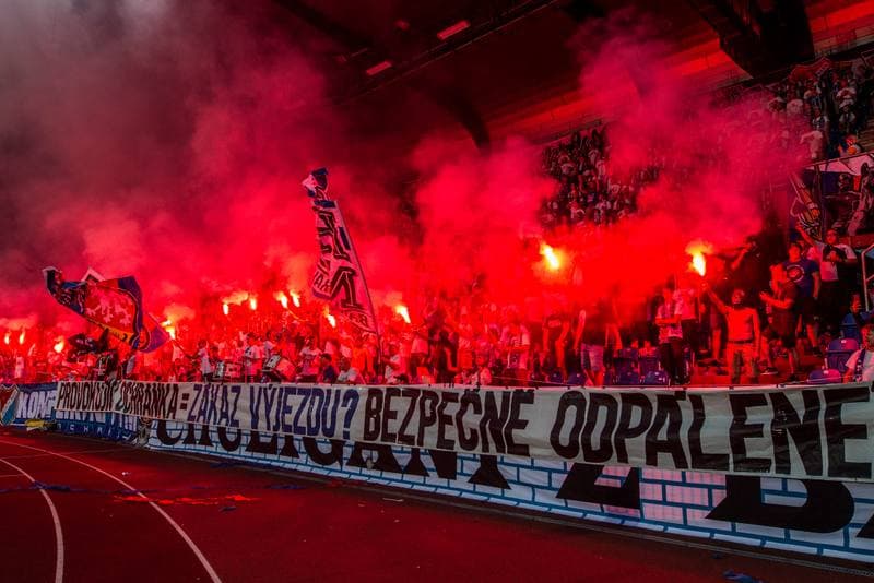 Football. Fortuna:Liga. Banik Ostrava - 1 FC Slovacko. 23.08.2019