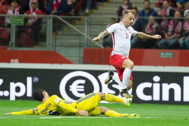 Football. FIFA World Cup Qualifiers. Poland - Kazakhstan. 04.09.2017