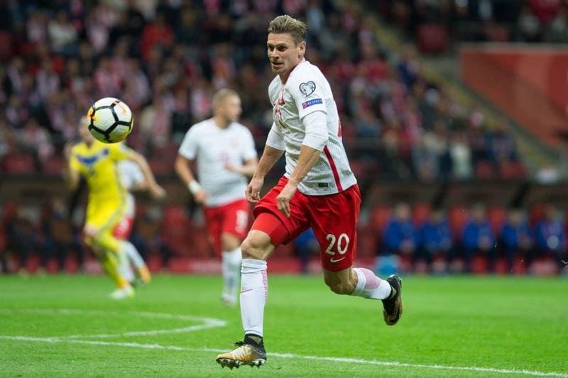 Football. FIFA World Cup Qualifiers. Poland - Kazakhstan. 04.09.2017