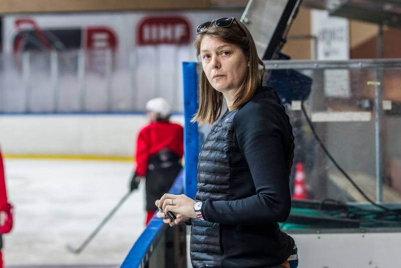 Ice Hockey. Poland national team. Training. 05.09.2019