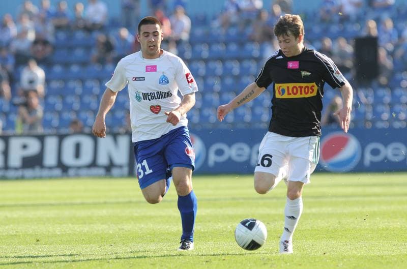 Football. T-Mobile Ekstraklasa. Ruch Chorzow - Lechia Gdansk. 06.05.2012