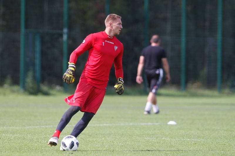 Football. Zaglebie Sosnowiec. Training. 06.09.2018