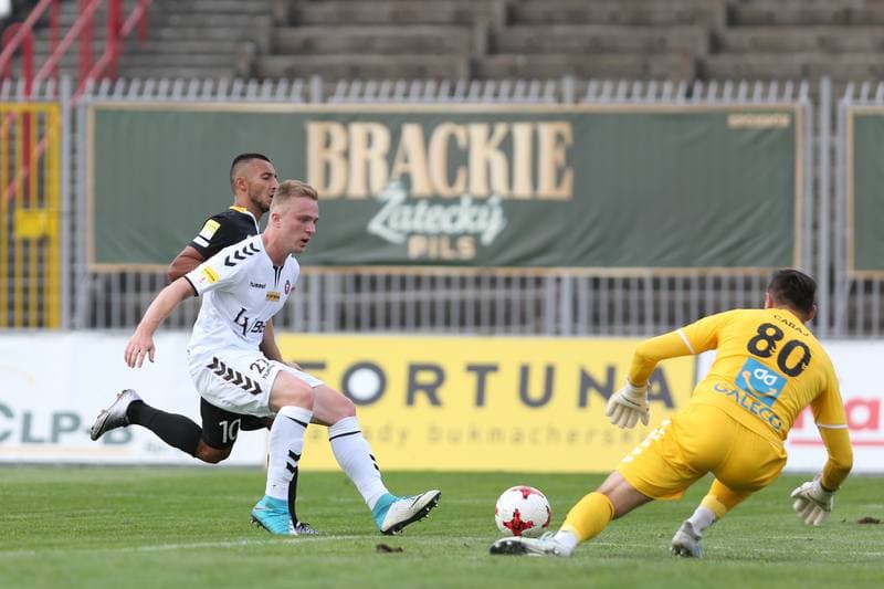 Football. Fortuna I Liga. GKS 1962 Jastrzebie - Garbarnia Krakow. 15.09.2018
