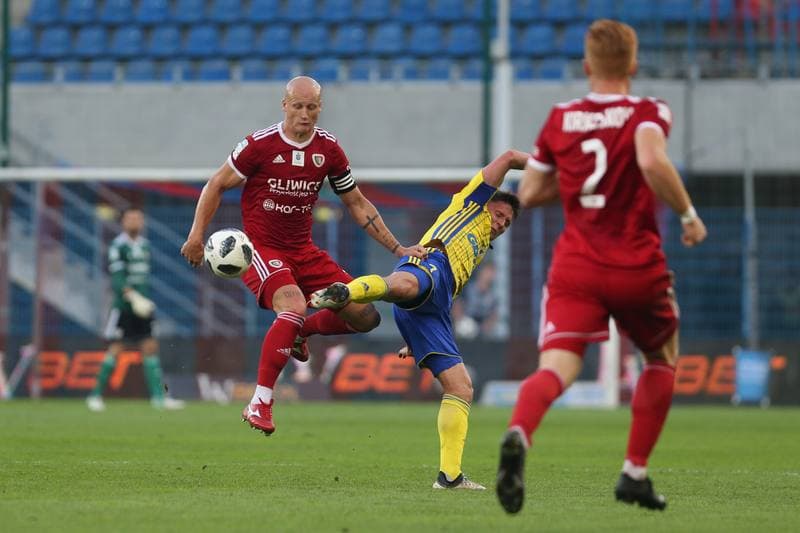 Football. Lotto Ekstraklasa. Piast Gliwice - Arka Gdynia. 15.09.2018