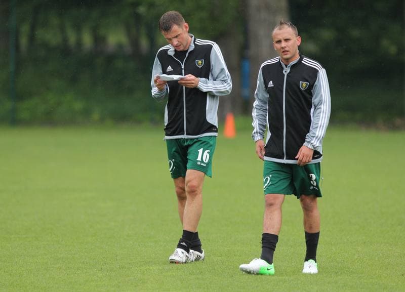 Football. GKS Katowice. Training. 17.07.2012