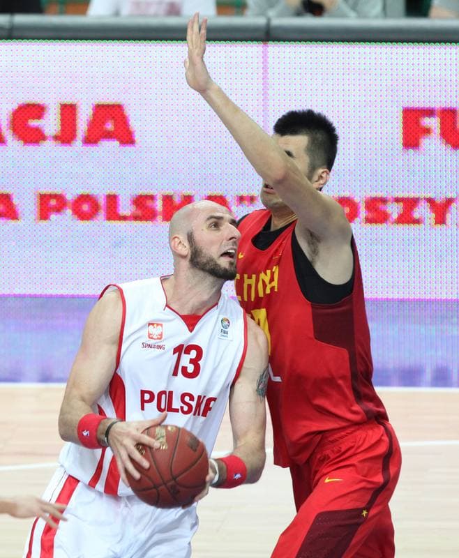 Basketball. Friendly Match. Poland - China. 22.07.2012