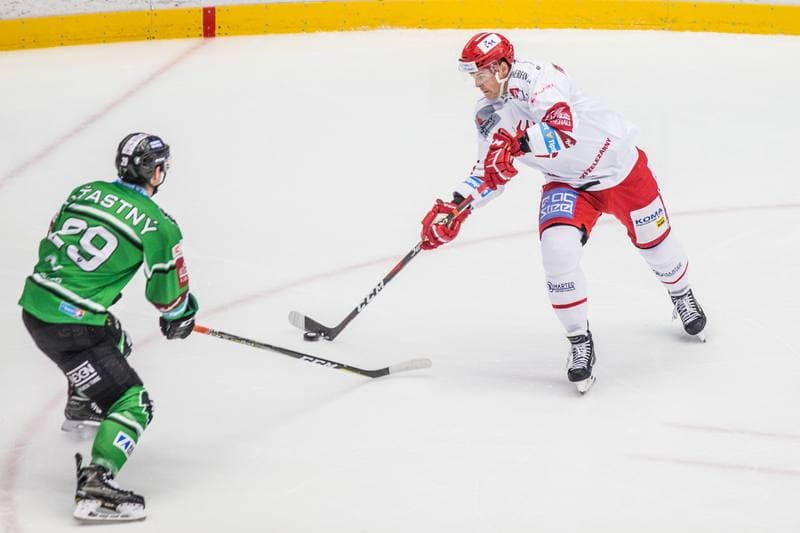 Ice Hockey. Tipsport Extraliga. HC Ocelari Trinec - BK Mlada Boleslav. 12.02.2020