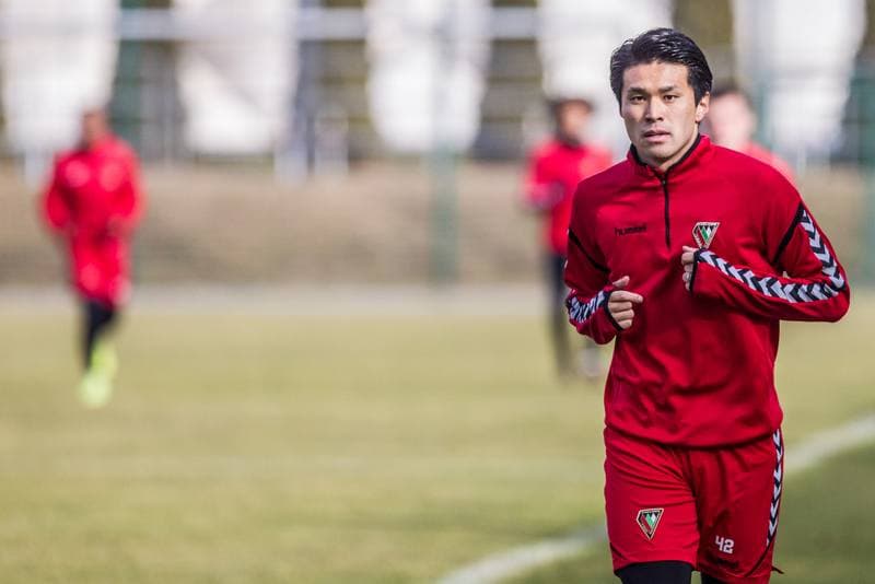 Football. Zaglebie Sosnowiec. Training. 20.02.2020