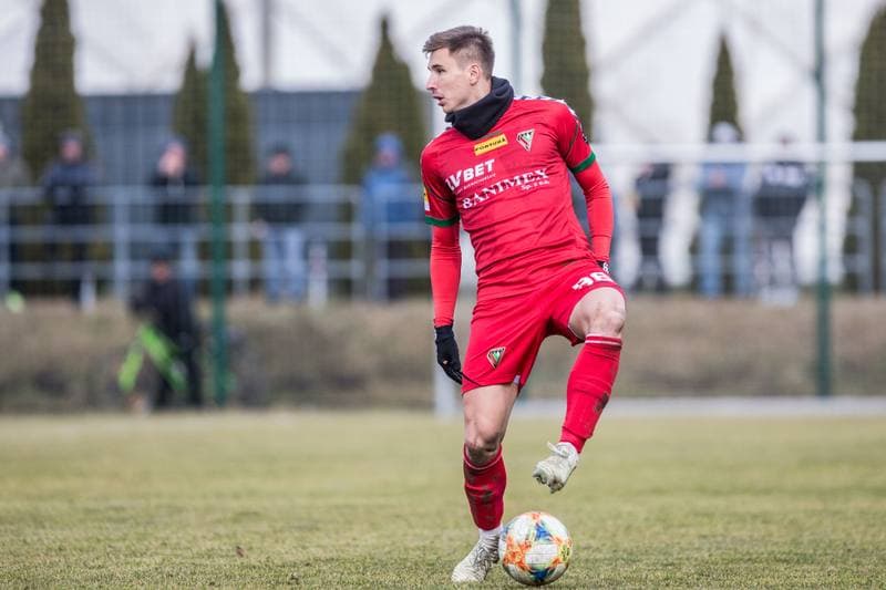 Football. Sparing. Zaglebie Sosnowiec - Odra Opole. 22.02.2020